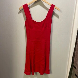 REFORMATION woman’s red dress
